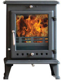 Ekol Crystal 8kW multi-fuel stove