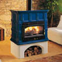 Ingrid centro stanza enamelled stove