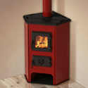 MBS corner enamelled stove