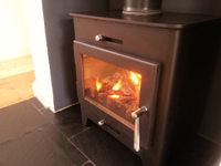 Saltfire ST1 wood stove Brighton