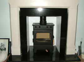 Burley Debdale on granite hearth