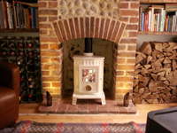Coalbrookdale stove fitted