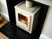 cube stove wood burner