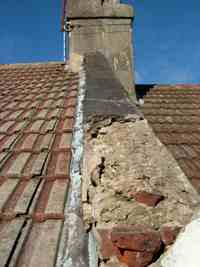 cracked and damaged render