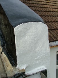 painted in weathershield masonary paint