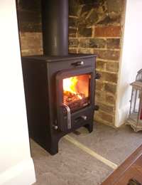 Ekol Clarity 5kW multi-fuel stove