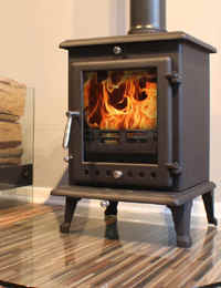 Ekol Crystal 5kW multi-fuel stove