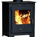 Grey Metal Nero stove