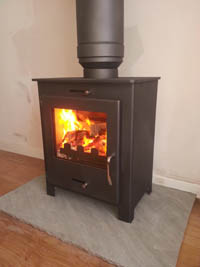 Grey Metal Nero 5kW in Kemptown Brighton