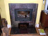 Invicta inset fireplace installation completed