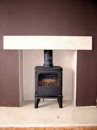 Morso clean heat stove in Hove