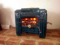 Pied-Selle antique french stove