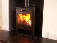 Saltfire ST1 stove in Foundry Street Brighton