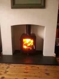 Saltfire ST2 stove in Gardener Street Portslade