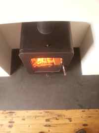 Saltfire ST2 stove in Gardener Street Portslade