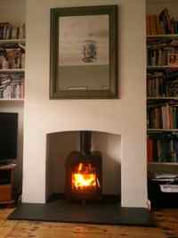 Saltfire ST2 stove in Gardener Street Portslade