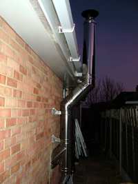 stainless steel sectional chimney