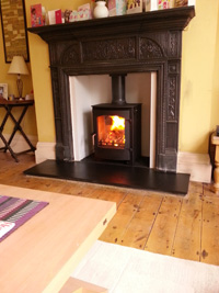 Town and Country Rosedale 7.5kW stove in Hove