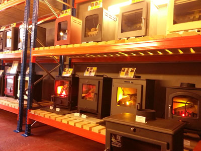 Wood burner showroom in Hove East Sussex